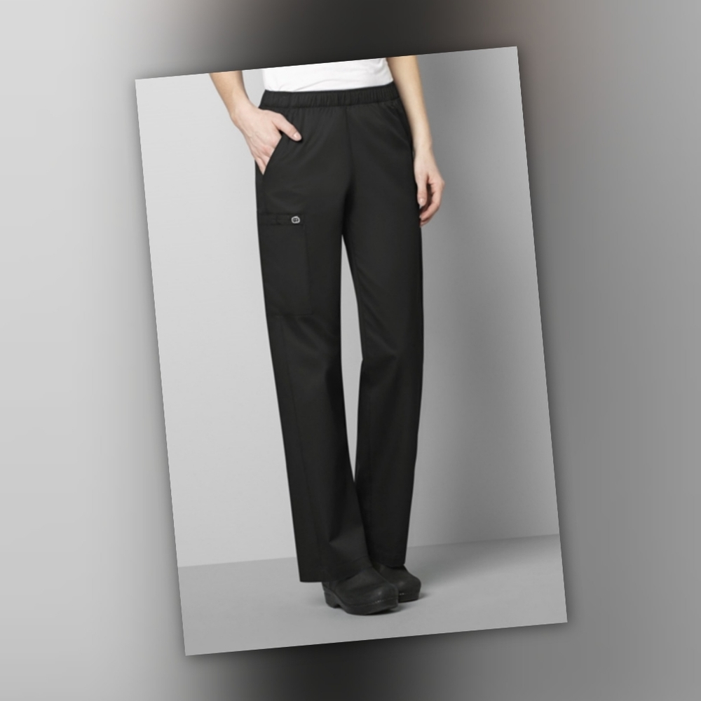 NWT Wonder Wink Small Black Scrub Pants